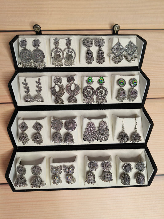 Heritage Oxidised earring Collection