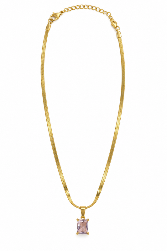 Stone necklace