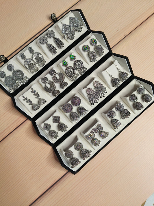 Heritage Oxidised earring Collection