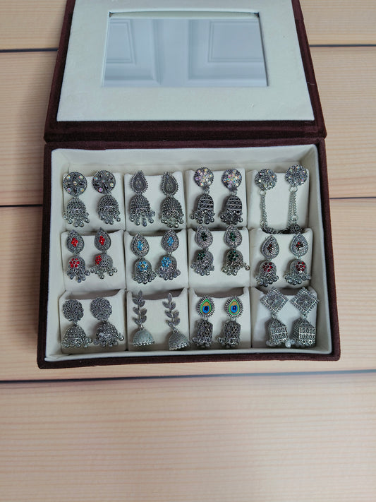 Royal Oxidised Earrings Collection