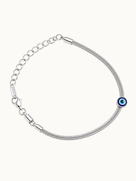 Evil eye anklet